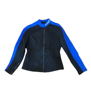 Vtg Y2K Polo Jeans Ralph Lauren Neoprene Wetsuit Jacket Size:M Women Scuba Surf